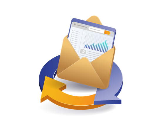 analyst strategy email marketing cycle illustration svg download png 8139320